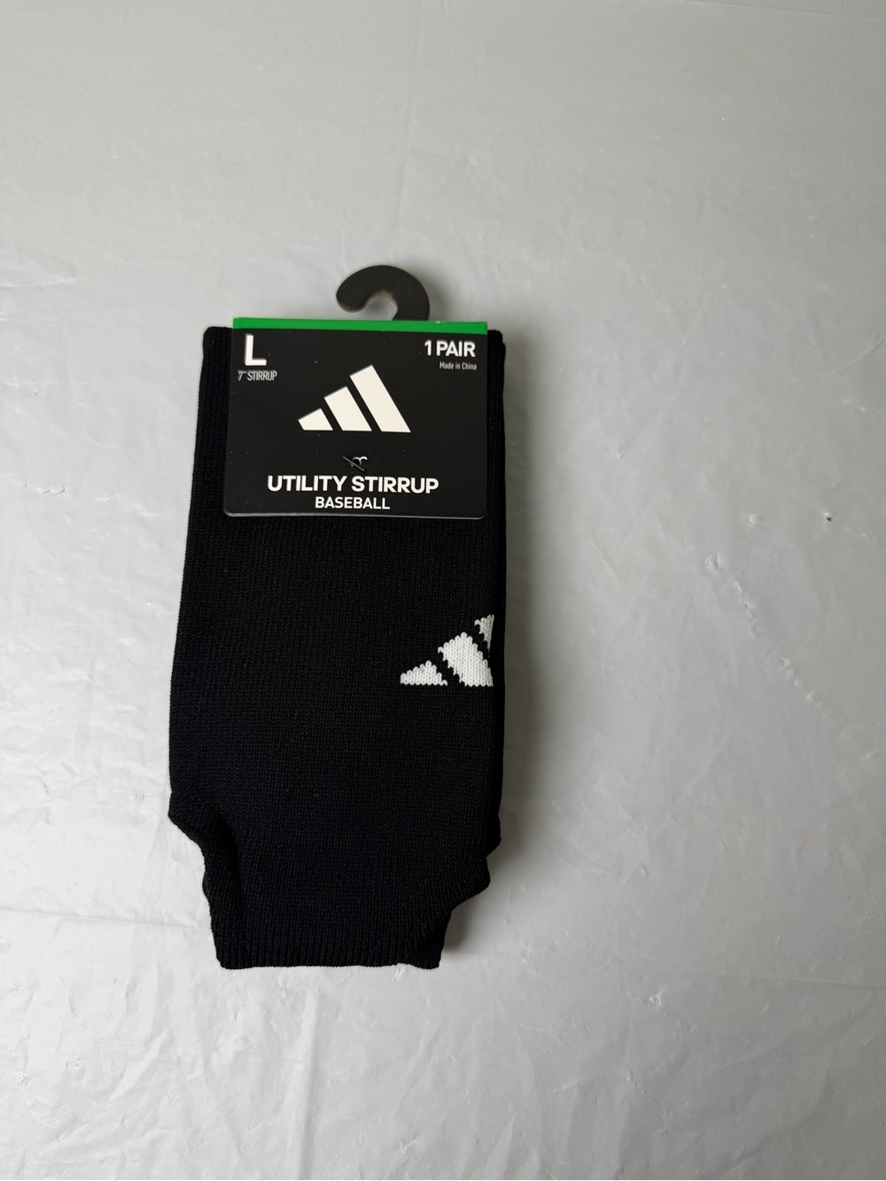 adidas Black Utility Stirrup Baseball Socks - Men's Athletic Pair